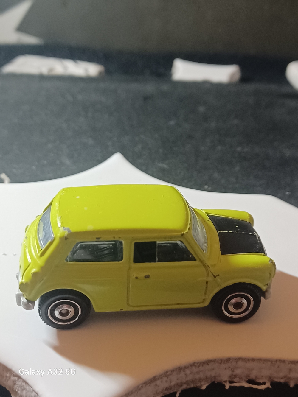 Match MR Beans Mini Cooper Style Die-Cast Car